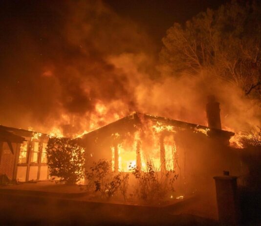 அமெரிக்காவின் லாஸ் ஏஞ்சல்ஸில் காட்டுத் தீ – 30,000 மக்கள் வெளியேற்றம்; வீடுகள் நாசம்