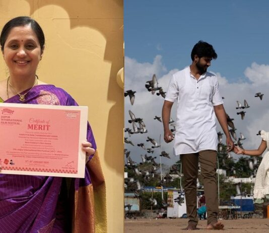 நடிகை தேவயானி இயக்கியுள்ள கைக்குட்டை ராணிக்கு விருது!