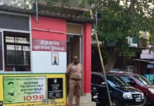 திற்பரப்பு : பூட்டப்பட்டு கிடந்த புறக்காவல் நிலையம் திறப்பு