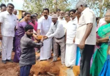 கிள்ளியூர்: ஒன்றிய அலுவலகத்துக்கு அடிக்கல் நாட்டிய எம் எல் ஏ