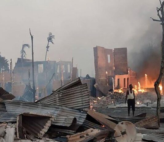 மியான்மர் ராணுவ தாக்குதலில் 40 பேர் உயிரிழப்பு