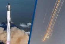 ஸ்டார்ஷிப் ராக்கெட் விண்ணில் வெடித்து சிதறியது: பூஸ்டர் வெற்றிகரமாக ஏவுதளத்துக்கு திரும்பியது