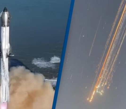 ஸ்டார்ஷிப் ராக்கெட் விண்ணில் வெடித்து சிதறியது: பூஸ்டர் வெற்றிகரமாக ஏவுதளத்துக்கு திரும்பியது