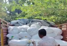 தக்கலை: கேரளாவுக்கு கடத்திய 3 டன் அரிசி பறிமுதல்