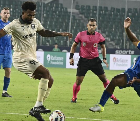 நவாஷ் முகமதுவின் சுய கோல்: சென்னை – ஒடிசா ஆட்டம் 2-2 என்ற கணக்கில் டிரா