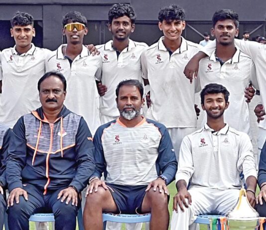 கூச் பெஹர் டிராபியில் தமிழக அணி சாம்பியன்