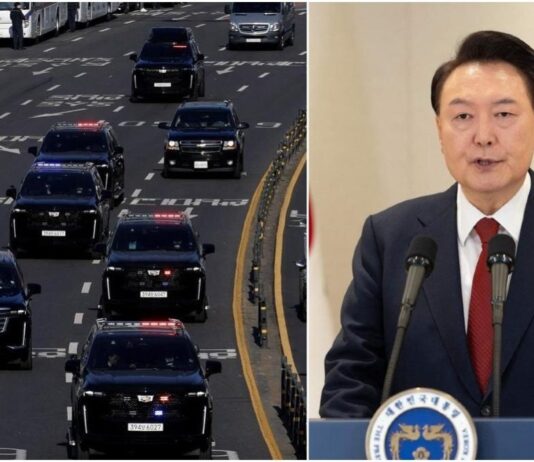 ராணுவ சட்டத்தை அமல்படுத்திய தென்கொரிய அதிபர் கைது