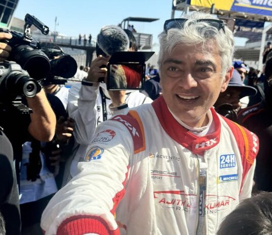 துபாய் ரேஸில் 3-ம் இடம் பிடித்தது அஜித் அணி!