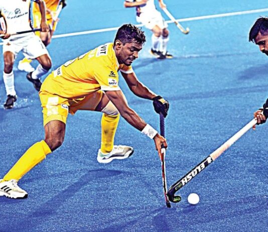 ஹாக்கியில் தமிழ்நாடு டிராகன்ஸ் வெற்றி
