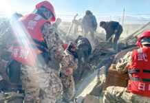 திபெத் நிலநடுக்கம்: உயிரிழப்பு 125 ஆக அதிகரிப்பு