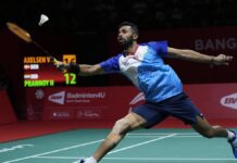 மலேசிய ஓபன் பாட்மிண்டன்: கால் இறுதிக்கு முந்தைய சுற்றில் பிரணாய், மாளவிகா