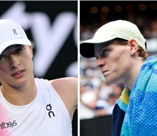 ஆஸ்திரேலிய ஓபன் டென்னிஸ்: கால் இறுதி சுற்றில் கால்பதித்தனர் ஜன்னிக் சின்னர், இகா ஸ்வியாடெக்