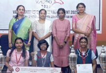 வாஸ்போ செஸ் போட்டி: சென்னை மாணவிகள் முதலிடம்