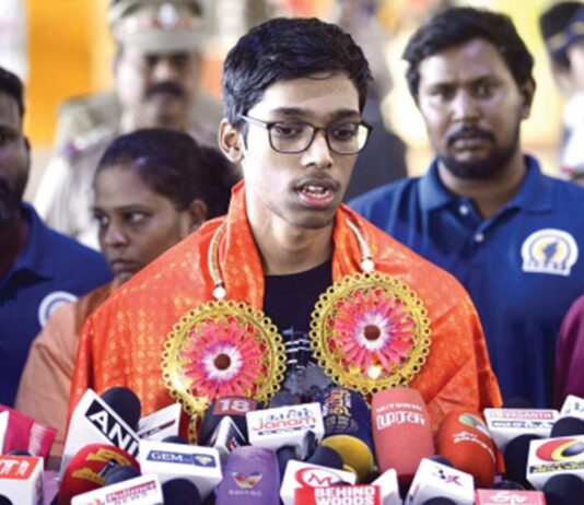 பிரக்ஞானந்தாவுக்கு உற்சாக வரவேற்பு!