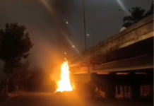 கொல்லங்கோடு: நகராட்சி குப்பை கிடங்கில் பற்றி எரிந்த தீ