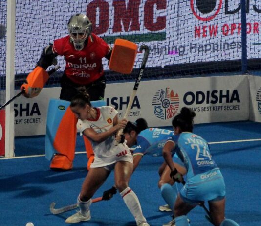 ஹாக்கியில் இந்திய அணி தோல்வி