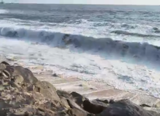 ராமன்துறை: நள்ளிரவில் கடல் சீற்றம் தடுப்பு சுவர் சேதம்