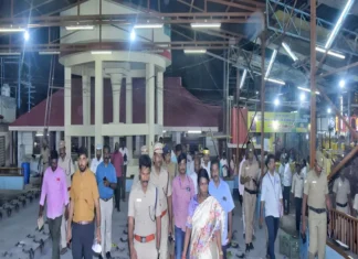 மண்டைக்காடு கோயில் திருவிழா; கலெக்டர், எஸ்பி நேரில் ஆய்வு