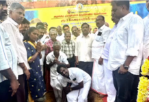 குமாரகோவில்: திருமண மண்டப கால் நாட்டு விழா