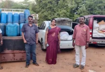 குமரி: கேரளாவுக்கு கடத்திய ரேஷன் அரிசி மண்ணெண்ணெய் பறிமுதல்