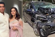 கார் விபத்தில் சிக்கி காயமடைந்த நடிகர் சோனு சூட் மனைவி