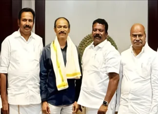 கிள்ளியூர்: தமிழக காங்கிரஸ் பொறுப்பாளரை சந்தித்த ராஜேஷ் குமார் MLA