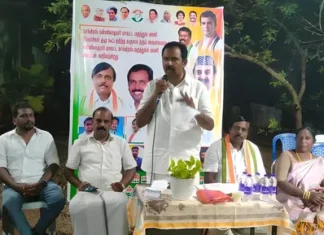 குமரி: காங் நிர்வாகிகள் அறிமுக கூட்டத்தில் ராஜேஷ்குமார் MLA