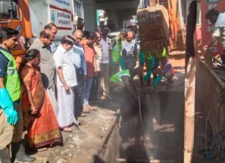 மார்த்தாண்டம்: தேசிய நெடுஞ்சாலை வடிகால் சீரமைப்பு