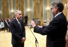 கனடாவின் 24-வது பிரதமராக பதவியேற்றார் மார்க் கார்னி!