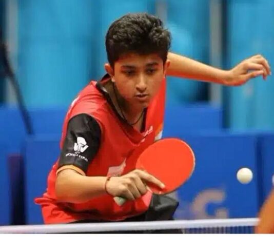 டபிள்யூடிடி ஸ்டார் கன்டென்டர் டேபிள் டென்னிஸ் தொடர்: தகுதி சுற்றில் தமிழக வீரர் அபினந்த் வெற்றி