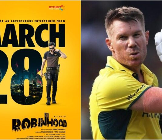 தெலுங்கு படம் மூலம் நடிகராக டேவிட் வார்னர் அறிமுகம்!