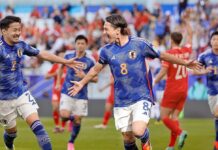 உலகக் கோப்பை தொடருக்கு ஜப்பான் கால்பந்து அணி தகுதி!