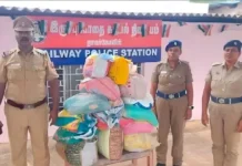 குமரி: ரெயிலில் கடத்த முயன்ற 150 கிலோ ரேஷன் அரிசி பறிமுதல்