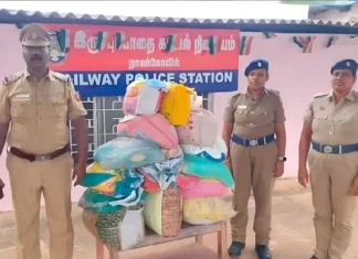 குமரி: ரெயிலில் கடத்த முயன்ற 150 கிலோ ரேஷன் அரிசி பறிமுதல்