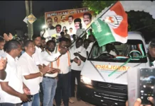 நித்திரவிளை: ஆம்புலன்ஸ் சேவை.. துவக்கி வைத்த எம் பி