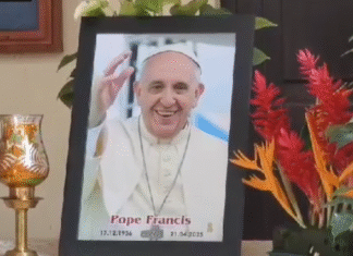 நாகர்கோயிலில் போப் ஆண்டவருக்கு நினைவஞ்சலி செலுத்திய ஆயர்