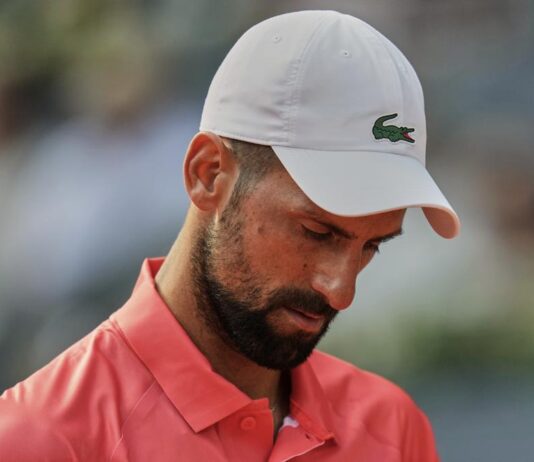 மாட்ரிட் ஓபன் முதல் சுற்றில் ஜோகோவிச் தோல்வி