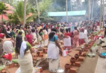 கொல்லங்கோடு: பத்திரகாளி கோயிலில் பத்தாமுதய பொங்கல்