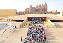 அபுதாபியில் உள்ள இந்து கோயிலில் ராம நவமி கொண்டாட்டம்