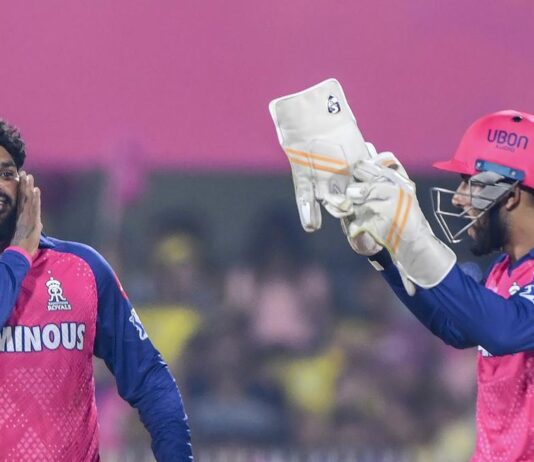 ரசிகர்களை உற்சாகப்படுத்திய ஹசரங்காவின் ‘புஷ்பா’ ஸ்டைல்