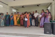 எழுதேசப்பற்று: அரசுப் பள்ளியில் பட்டமளிப்பு விழா