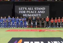 தாக்குதலில் இறந்தவர்களுக்கு ஐபிஎல் வீரர்கள் அஞ்சலி!