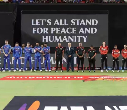 தாக்குதலில் இறந்தவர்களுக்கு ஐபிஎல் வீரர்கள் அஞ்சலி!