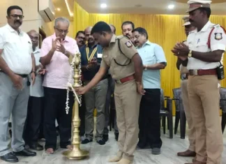 மார்த்தாண்டம்: போலீசுகான இலவச மருத்துவ முகாம்