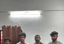 கோட்டாரில் கஞ்சா விற்ற 4 பேர் கைது