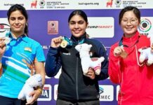 துப்பாக்கி சுடுதலில் தங்கம் வென்றார் சுருச்சி சிங்