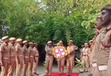 நாகர்கோவிலில் வீரமரணம் அடைந்த தீயணைப்பு வீரர்களுக்கு அஞ்சலி