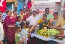 மீனாட்சிபுரத்தில் அதிமுக சார்பில் நீர் மோர் பந்தல் திறப்பு