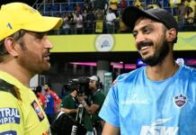 ‘எல்லா புகழும் தோனிக்கே’ – சொல்கிறார் அக்சர் படேல்