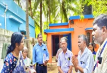 ராஜாக்கமங்கலம்: சுனாமி காலனியில் ஆட்சியர் ஆய்வு